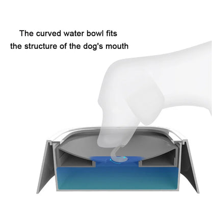 No-Spill Floating Pet Water Bowl For Dogs And Cats
